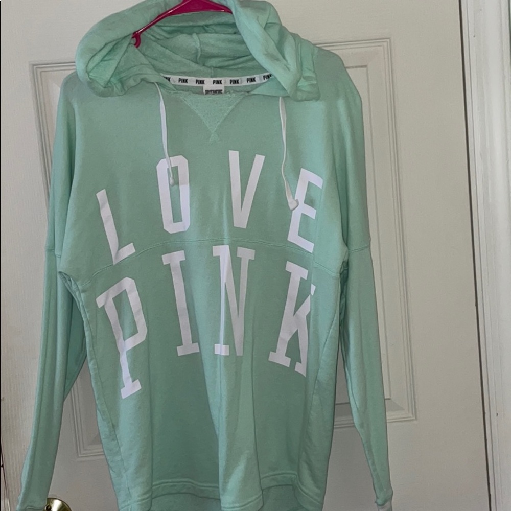 PINK tunic style hoodie